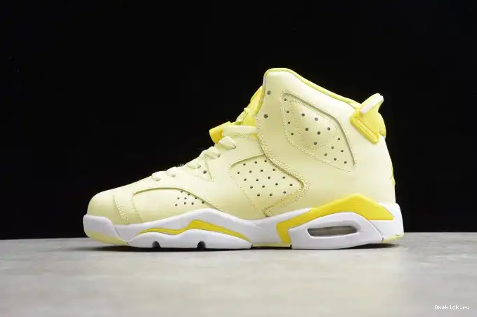 One Kick 6 Air 543390-800 Floral Dynamic Yellow Retro (GS) Jordan 0628